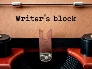 defeat writers block